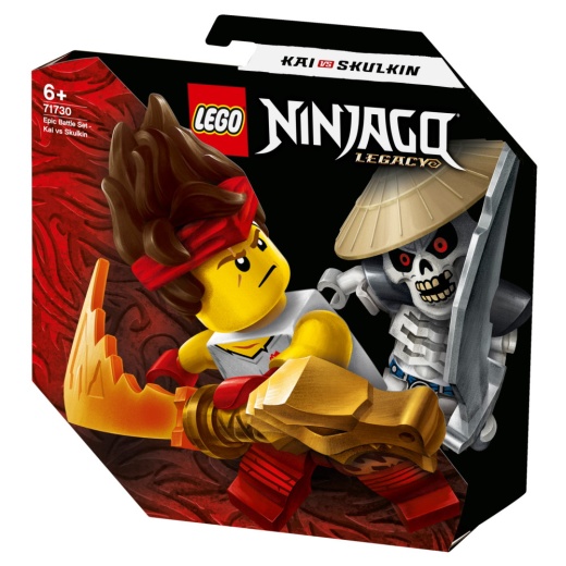 LEGO Ninjago - Episkt stridsset, Kai mot Skulkin i gruppen LEKSAKER / Lego / LEGO Ninjago hos Spelexperten (71730)