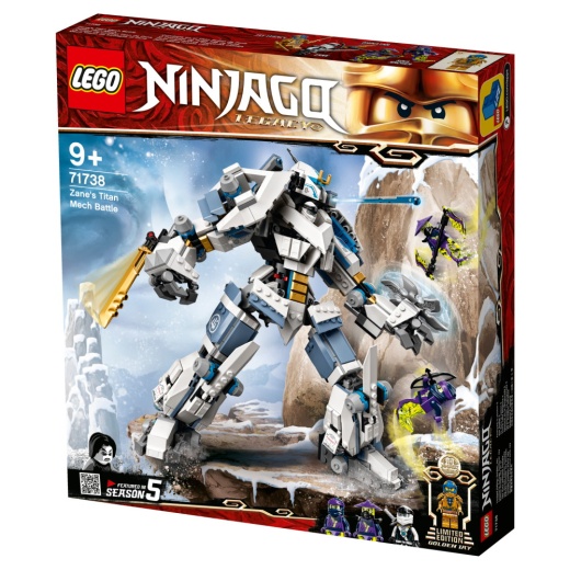 LEGO Ninjago - Zanes titanrobotstrid i gruppen LEKSAKER / Lego / LEGO Ninjago hos Spelexperten (71738)