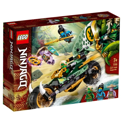 LEGO Ninjago - Lloyds djungelmotorcykel i gruppen LEKSAKER / Lego / LEGO Ninjago hos Spelexperten (71745)