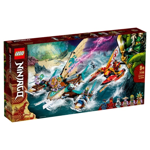 LEGO Ninjago - Havsstrid med katamaran i gruppen  hos Spelexperten (71748)