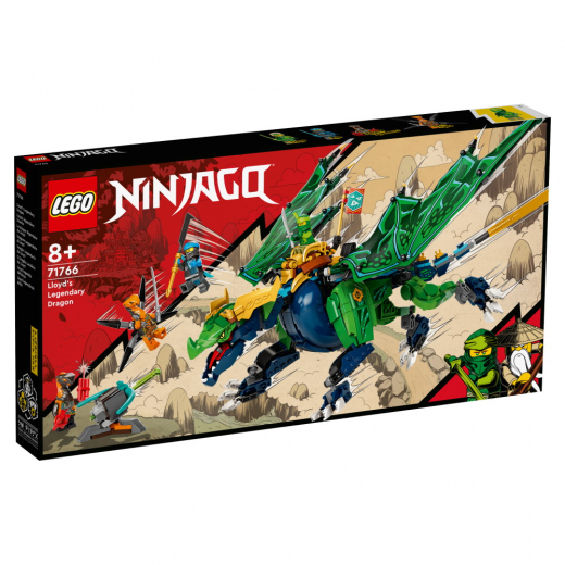 LEGO Ninjago - Lloyds legendariska drake i gruppen LEKSAKER / LEGO / LEGO Ninjago hos Spelexperten (71766)