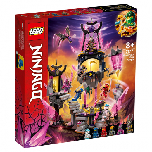 LEGO Ninjago - Crystal King tempel i gruppen  hos Spelexperten (71771)