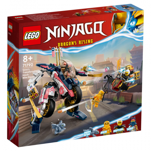 LEGO Ninjago - Soras omvandlingsbara robotmotorcykel i gruppen LEKSAKER / LEGO / LEGO Ninjago hos Spelexperten (71792)