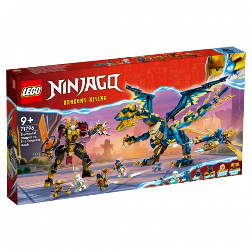 LEGO Ninjago - Elementdraken mot kejsarinnans robot i gruppen LEKSAKER / LEGO / LEGO Ninjago hos Spelexperten (71796)