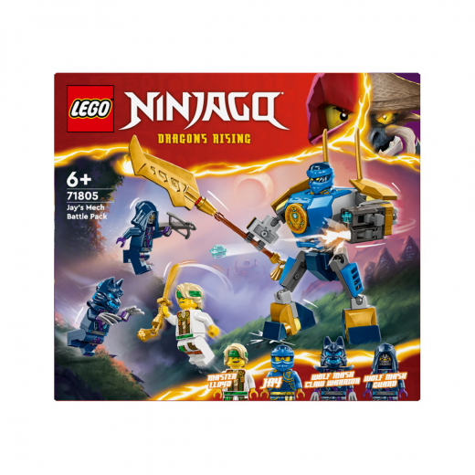 LEGO Ninjago - Jays robotstridspack i gruppen LEKSAKER / LEGO / LEGO Ninjago hos Spelexperten (71805)