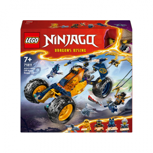 LEGO Ninjago - Arins terrängbuggy i gruppen LEKSAKER / LEGO / LEGO Ninjago hos Spelexperten (71811)