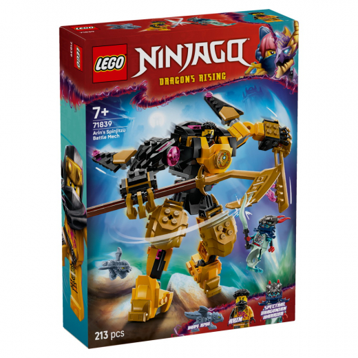 LEGO Ninjago - Arins spinjitzurobot i gruppen LEKSAKER / LEGO / LEGO Ninjago hos Spelexperten (71839)