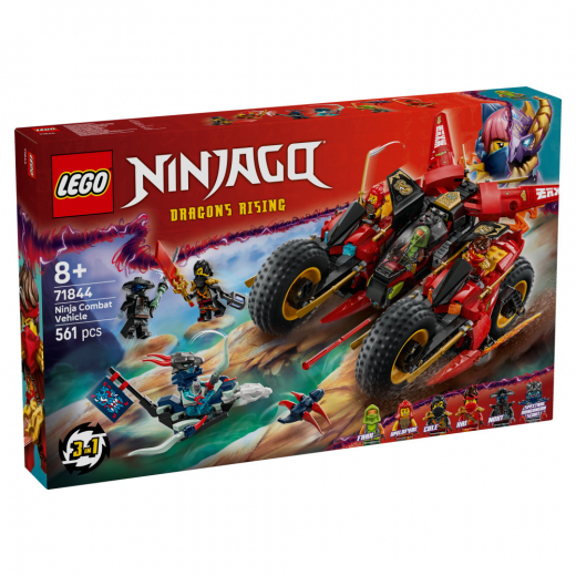 LEGO Ninjago - Ninjornas stridsfordon i gruppen LEKSAKER / LEGO / LEGO Ninjago hos Spelexperten (71844)