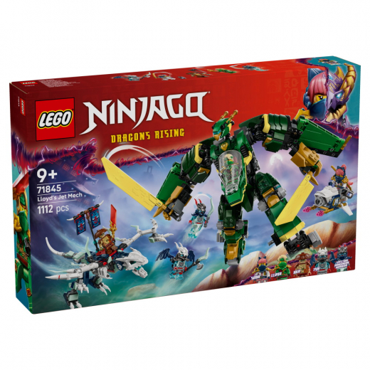 LEGO Ninjago - Lloyds jetrobot i gruppen LEKSAKER / LEGO / LEGO Ninjago hos Spelexperten (71845)