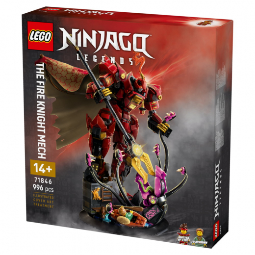 LEGO Ninjago - Eldriddarroboten i gruppen LEKSAKER / LEGO / LEGO Ninjago hos Spelexperten (71846)