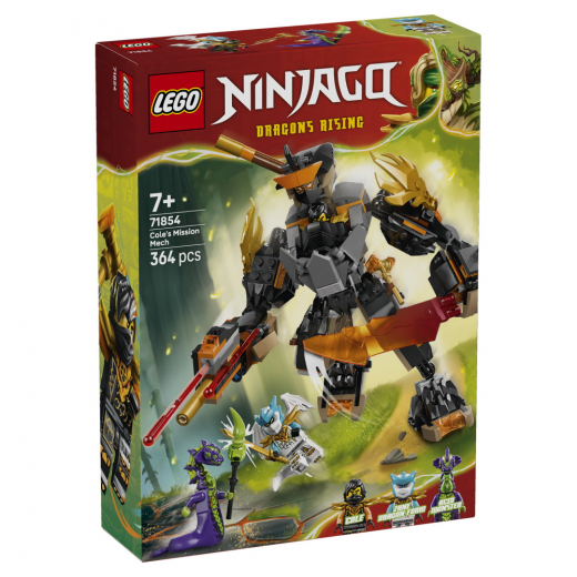 LEGO Ninjago - Coles Uppdragsrobot Och Drak-Zane i gruppen LEKSAKER / LEGO / LEGO Ninjago hos Spelexperten (71854)