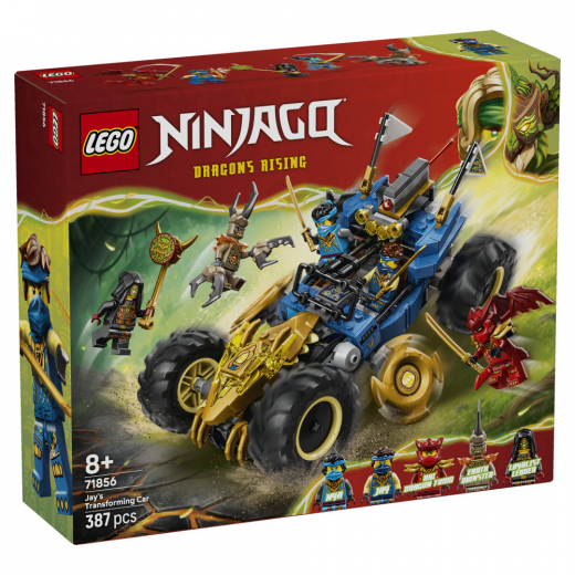 LEGO Ninjago - Jays Förvandlingsbil i gruppen LEKSAKER / LEGO / LEGO Ninjago hos Spelexperten (71856)