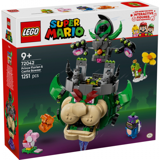 LEGO Super Mario - Prince Florian och Castle Bowser i gruppen LEKSAKER / LEGO / LEGO Super Mario hos Spelexperten (72042)