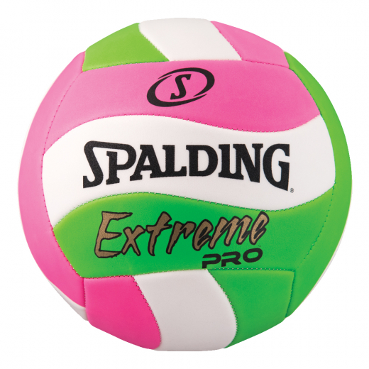 Spalding Extreme Pro Pink/Green/White Volleyball i gruppen UTOMHUSSPEL / Volleyboll hos Spelexperten (72197Z)