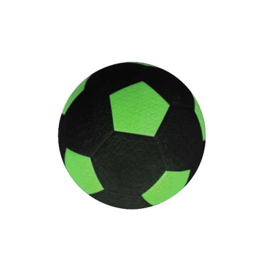 Fotboll Rubber Black Green sz 5 i gruppen UTOMHUSSPEL / Bollar hos Spelexperten (724092)