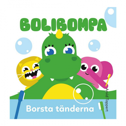 Bolibompa - Borsta tänderna i gruppen LEKSAKER / Barnböcker hos Spelexperten (73098)
