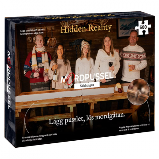 Hidden Reality Mordpussel - Skidstugan 500 Bitar i gruppen KOMMANDE RELEASER hos Spelexperten (7350157490302)