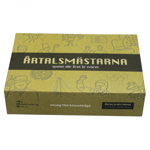 Årtalsmästarna i gruppen SÄLLSKAPSSPEL / Festspel hos Spelexperten (7350158430000)
