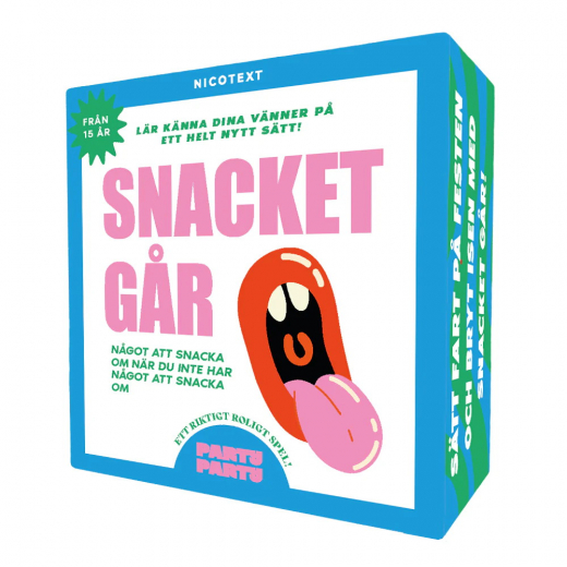 Snacket Går: Party Party i gruppen SÄLLSKAPSSPEL / Festspel hos Spelexperten (7350158461059)