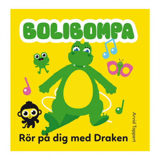 Bolibompa - Rör på dig med Draken i gruppen LEKSAKER / Barnböcker hos Spelexperten (74651)