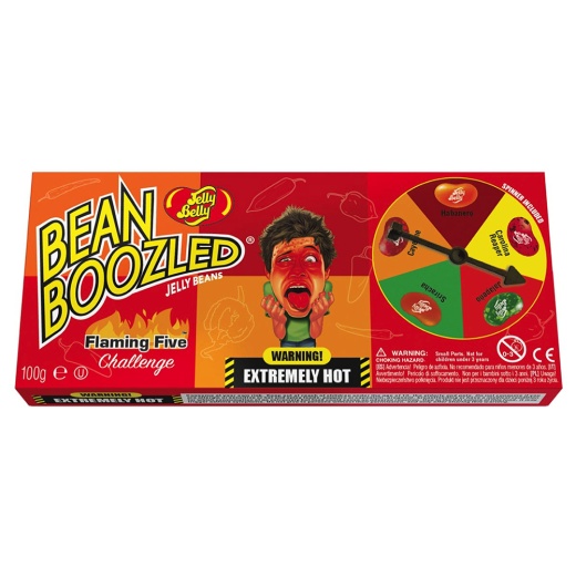 Bean Boozled - Flaming Five Challenge i gruppen SÄLLSKAPSSPEL / Familjespel hos Spelexperten (74715)