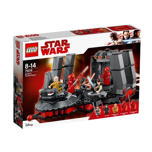 LEGO Star Wars - Snoke's Throne Room 75216 i gruppen  hos Spelexperten (75216)
