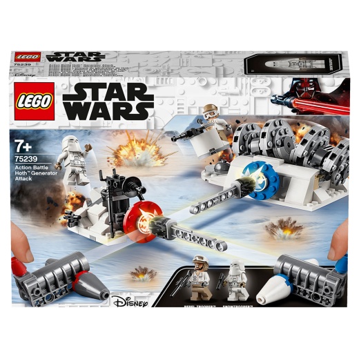 LEGO Star Wars - Action Battle Hoth Generator Attack 75239 i gruppen  hos Spelexperten (75239)