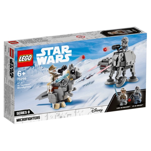 LEGO Star Wars - AT-AT vs. Tauntaun Microfighters i gruppen LEKSAKER / Lego / LEGO Star Wars hos Spelexperten (75298)