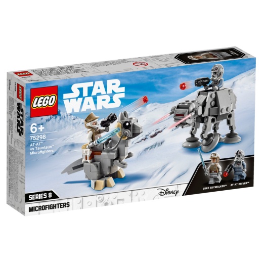 LEGO Star Wars - AT-AT vs. Tauntaun Microfighters i gruppen  hos Spelexperten (75298)