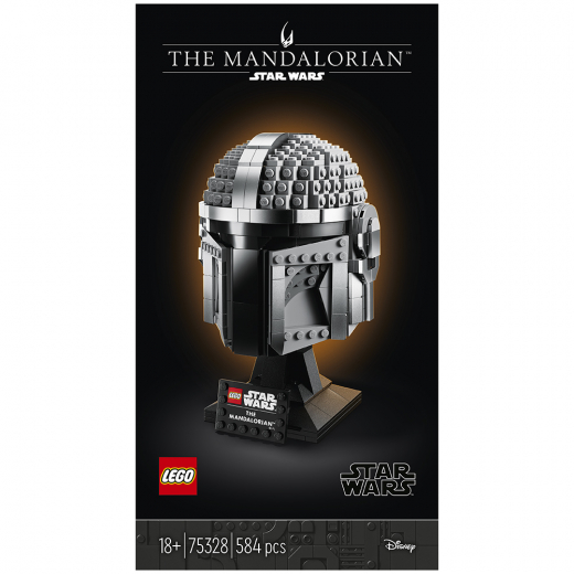 LEGO Star Wars - The Mandalorian™ Helmet i gruppen LEKSAKER / LEGO / LEGO Star Wars hos Spelexperten (75328)