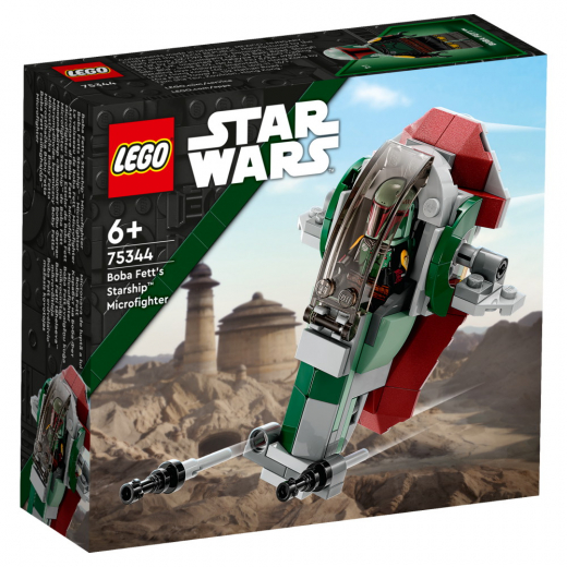 LEGO Star Wars - Boba Fett's Starship Microfighter i gruppen LEKSAKER / LEGO / LEGO Star Wars hos Spelexperten (75344)