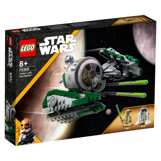 LEGO Star Wars - Yoda's Jedi Starfighter i gruppen LEKSAKER / LEGO / LEGO Star Wars hos Spelexperten (75360)