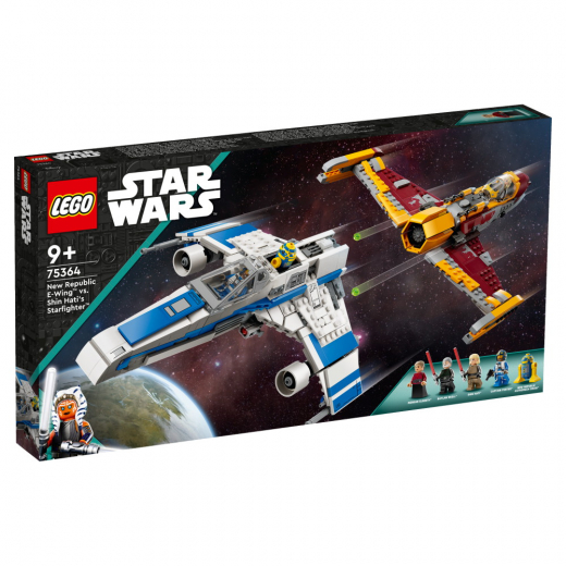 LEGO Star Wars - New Republic E-Wing vs. Shin Hati’s Starfighter i gruppen LEKSAKER / LEGO / LEGO Star Wars hos Spelexperten (75364)