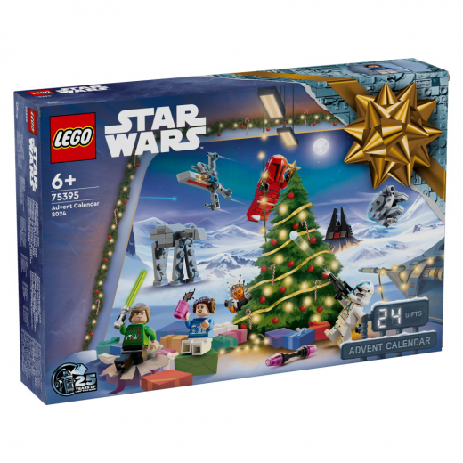 SKADAT LEGO® Star Wars™ Adventskalender 2024 i gruppen LEKSAKER / LEGO / LEGO adventskalender hos Spelexperten (75395)