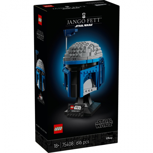 LEGO Star Wars - Jango Fett Helmet i gruppen LEKSAKER / LEGO / LEGO Star Wars hos Spelexperten (75408)