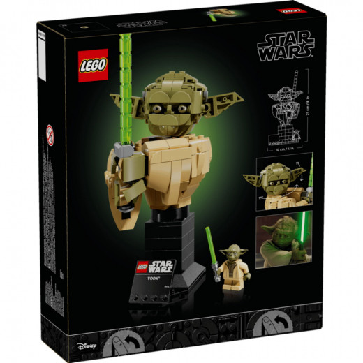 LEGO Star Wars - Yoda Bust  i gruppen LEKSAKER / LEGO / LEGO Star Wars hos Spelexperten (75438)