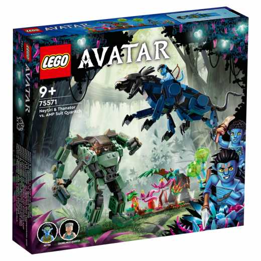 LEGO Avatar - Neytiri och Thanator mot AMP Suit Quaritch i gruppen LEKSAKER / LEGO / LEGO Avatar hos Spelexperten (75571)