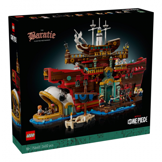 LEGO One Piece - Den flytande restaurangen Baratie i gruppen LEKSAKER / LEGO / LEGO One Piece hos Spelexperten (75640)