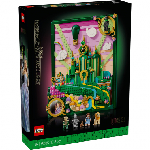 LEGO Wicked - Emerald City Väggkonst i gruppen LEKSAKER / LEGO / LEGO Wicked hos Spelexperten (75685)