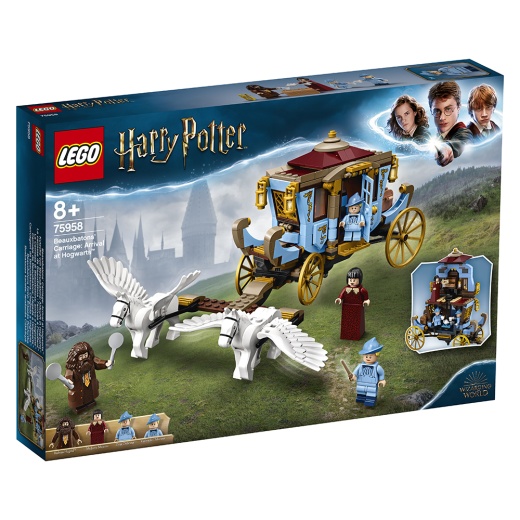 LEGO Harry Potter - Beauxbatons vagn: Ankomsten till Hogwarts 75958 i gruppen  hos Spelexperten (75958)