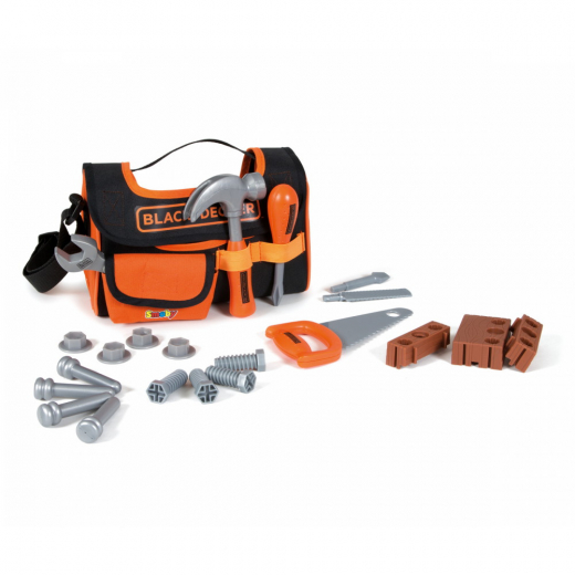 Black & Decker - Verktygsväska i gruppen LEKSAKER / Rollek / Leksaksverktyg hos Spelexperten (7600360142)