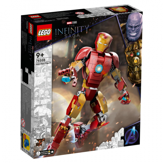 LEGO Marvel - Iron Man figur i gruppen  hos Spelexperten (76206)