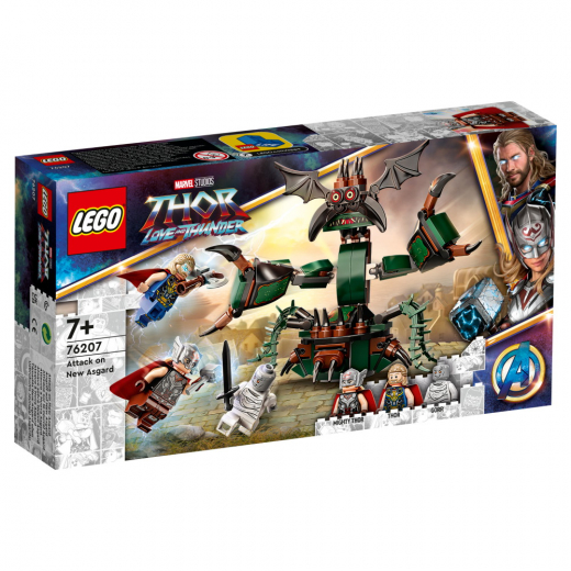LEGO Marvel - Attacken mot nya Asgård i gruppen LEKSAKER / LEGO / LEGO Marvel hos Spelexperten (76207)