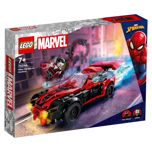 LEGO Marvel - Miles Morales mot Morbius i gruppen  hos Spelexperten (76244)