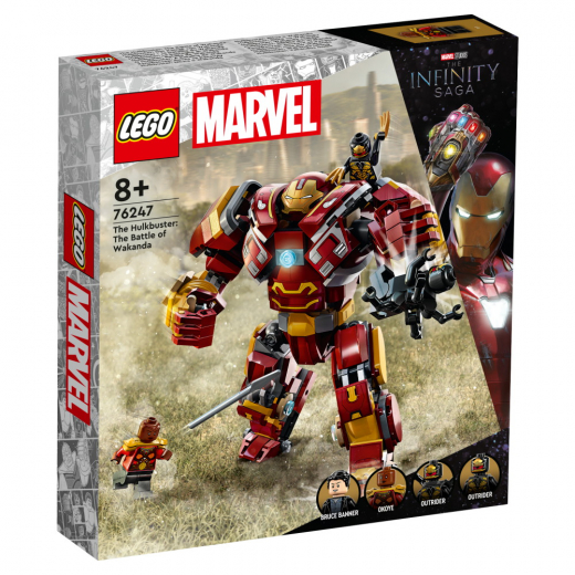 LEGO Marvel - Hulkbuster: Slaget om Wakanda i gruppen LEKSAKER / LEGO / LEGO Marvel hos Spelexperten (76247)