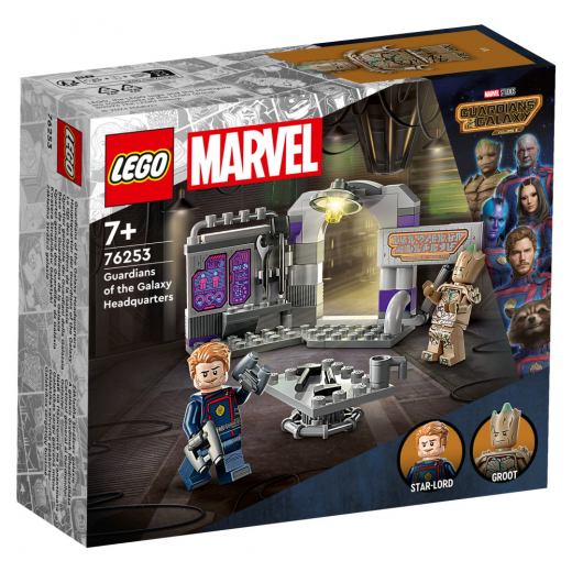 LEGO Marvel - Guardians of the Galaxys högkvarter i gruppen LEKSAKER / LEGO / LEGO Marvel hos Spelexperten (76253)