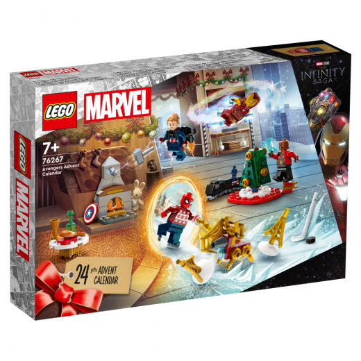 LEGO Adventskalender - Avengers adventskalender 2023 i gruppen LEKSAKER / LEGO / LEGO adventskalender hos Spelexperten (76267)