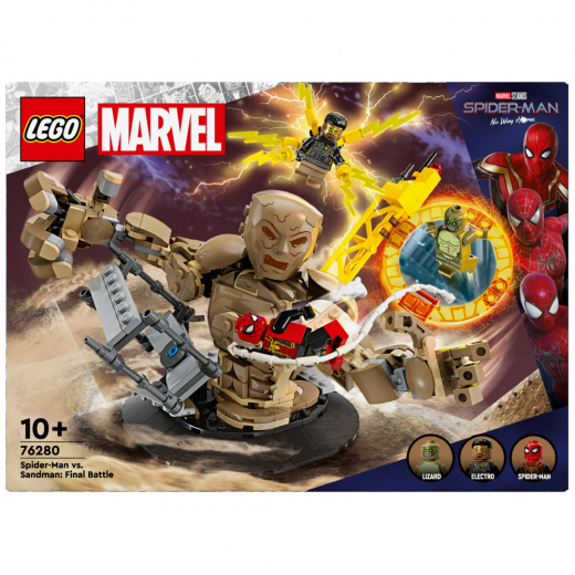 LEGO Marvel - Spider-Man mot Sandman: Slutstriden i gruppen LEKSAKER / LEGO / LEGO Marvel hos Spelexperten (76280)