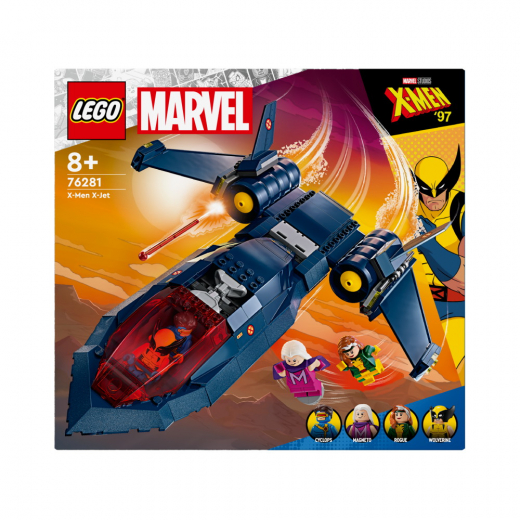 LEGO Marvel - X-Men X-Jet i gruppen LEKSAKER / LEGO / LEGO Marvel hos Spelexperten (76281)