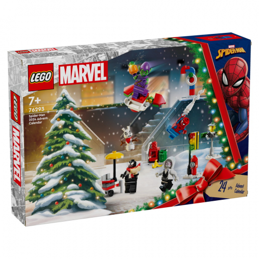 Spider-Man 2024 adventskalender i gruppen LEKSAKER / LEGO / LEGO Marvel hos Spelexperten (76293)